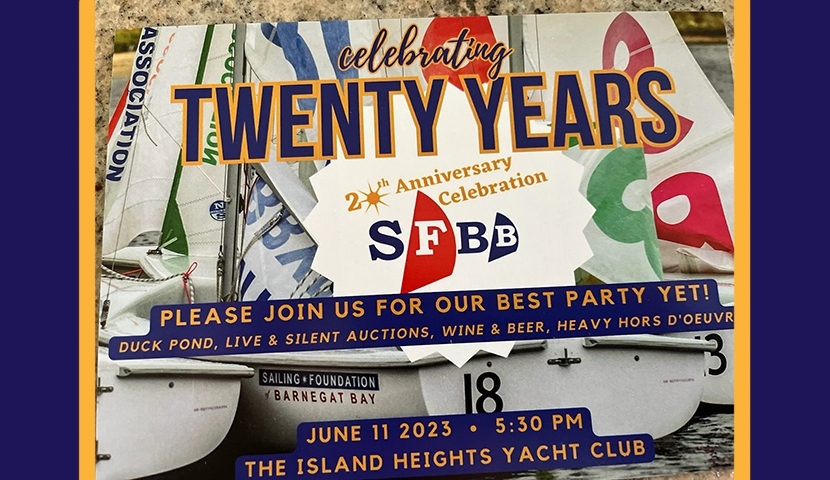 Sailing Foundation at Barnegat Bay Celebrates 20 Years